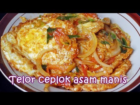 resep-anak-kos-|-cara-membuat-telur-ceplok-asam-manis