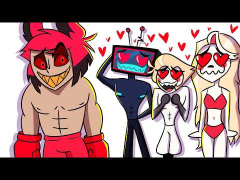 KISS or SLAP Goes HORRIBLE With Alastor and Lucifer