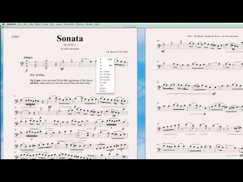 Sibelius 6 Quick Tip 5 - Creating a Da Capo al Fine