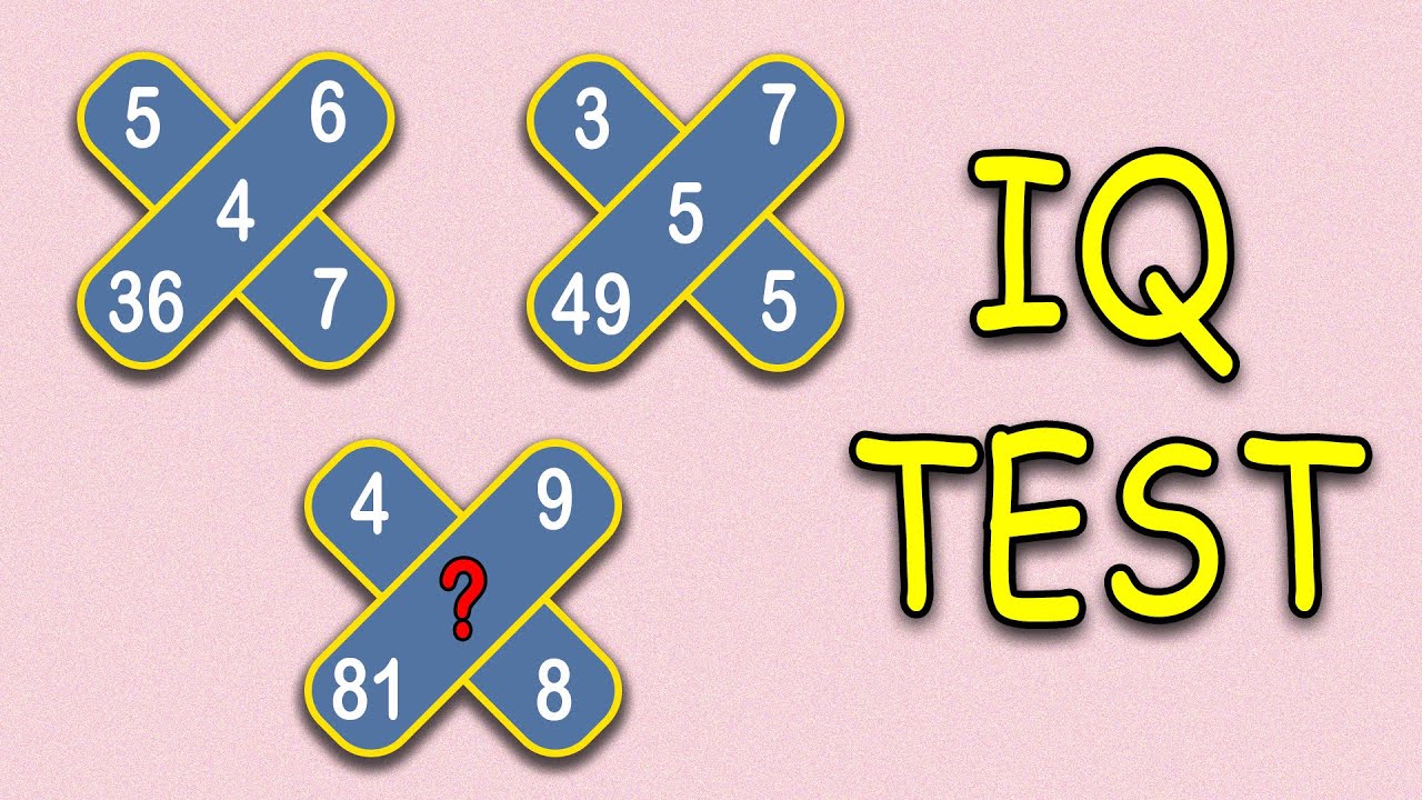 Математическая головоломка с X-образным узором | Сможете ли вы найти недостающее число?