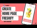 Develop LOGIN &amp; REGISTER Home Page using Kotlin | Android Studio | Chapter 1 | Freshify | YousFul🧑‍💻