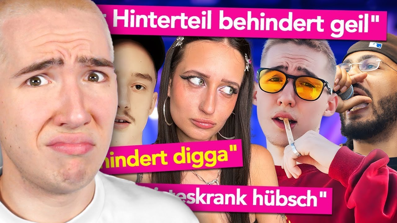 Wie Deutschrap sich über Behinderte lustig macht! (Filow reaction)