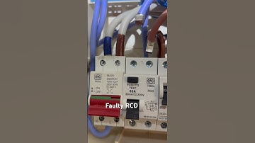 Faulty RCD
