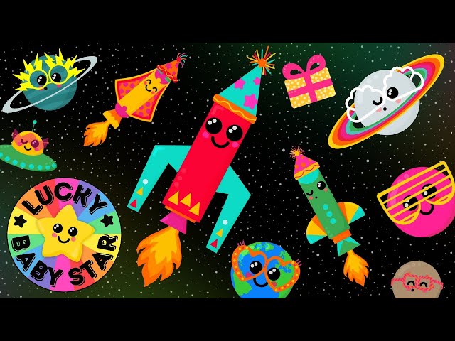 🚀 Baby's 1st Space Rocket Birthday Party 🎂✨ Fun Space Sensory Adventure! 🪐🌎 class=