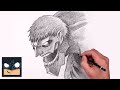 How To Draw Armored Titan | Attack on Titan Tutorial (Step by Step)