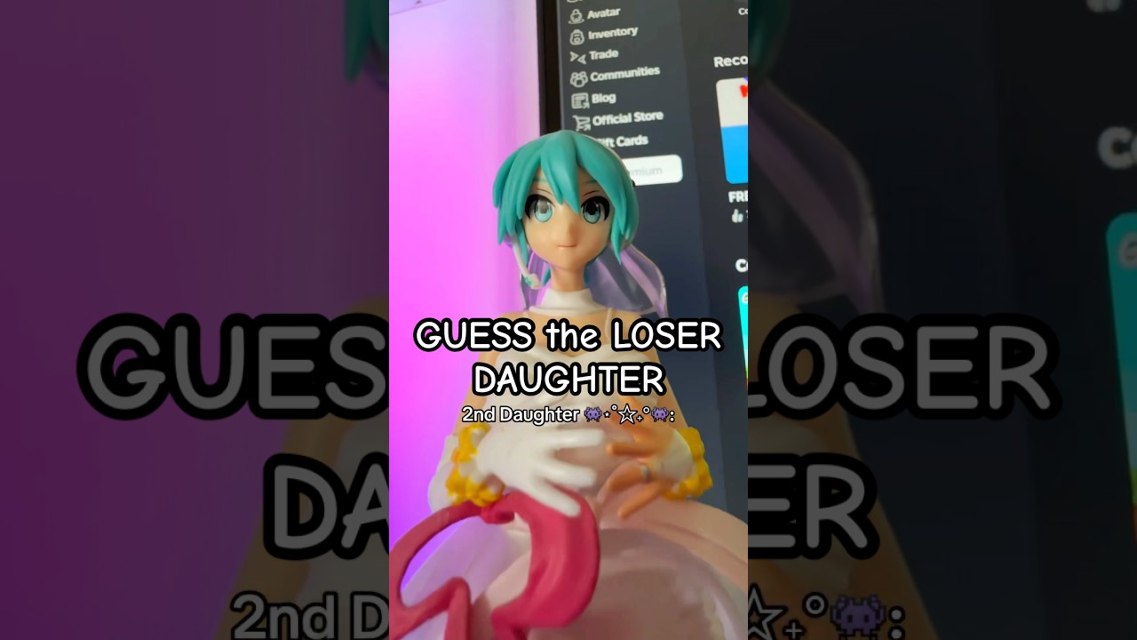 Guess the Loser Daughter based on Bedrooms…🙈🧍‍♀️#anime #daughter  #roomtour #sisters #shorts