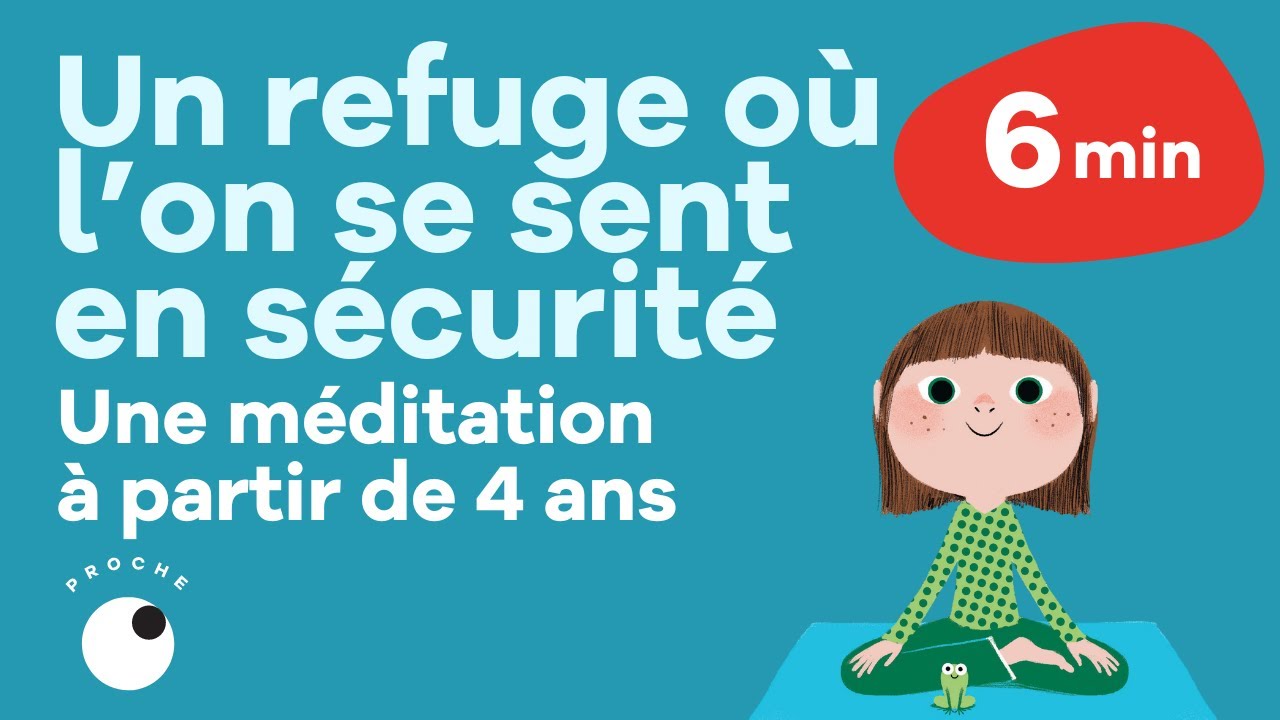Méditation pour enfants de 4 à 12 ans : Calme et attentif comme une grenouille