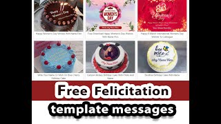Free Felicitation template Messages screenshot 2