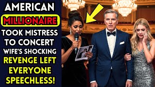 American Millionaire Took Mistress to Concert, Wife’s Shocking Revenge Left Everyone Speechless!