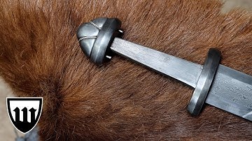 Forging a multibar viking sword, part 4, making the pommel.