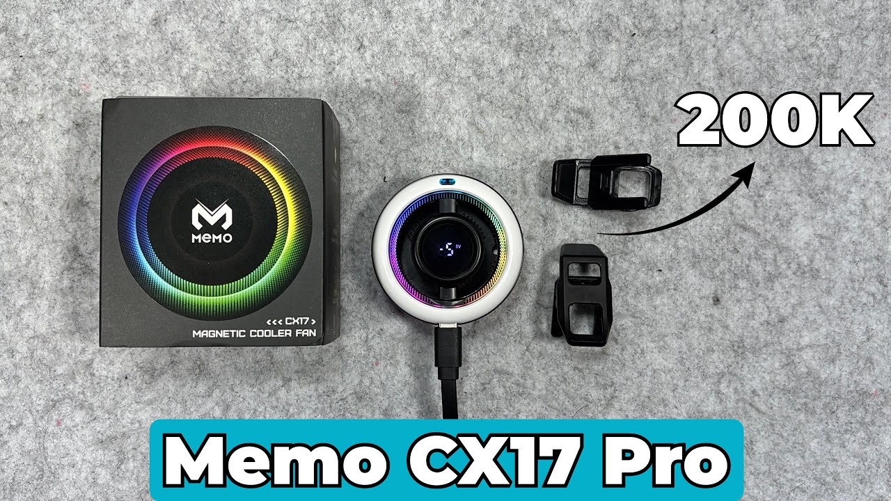 Memo CX17 Pro AI - Tối giản và thực dụng