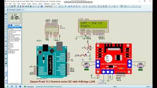 P13.3 Kontrol motor DC menggunakan H-Bridge and PWM