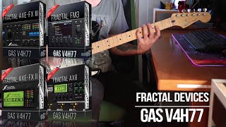 Fractal Audio AXE-FX III / AXE-FX II  / AX8 / FM3 / FM9 Patches | Gas V4H77 Amp Pack | 70s Rock