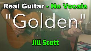 Golden – Jill Scott (Acoustic Karaoke in Ebm) | No Vocals • 97 BPM