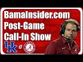 Alabama vs. Kentucky | Post Game Show on BamaInsider with Kyle Henderson