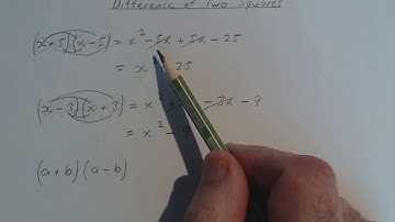 Expanding Difference of Two Squares