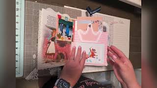 Golden Book Wedding Junk Journal