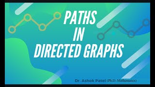 Path in directed graph and its underlying graph in Hindi.#graphtheory #graph