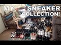 MY DAD REACTS TO MY SNEAKER COLLECTION!