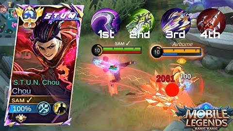 CHOU S.T.U.N BEST 1HIT IN EARLY GAME 2025!!
