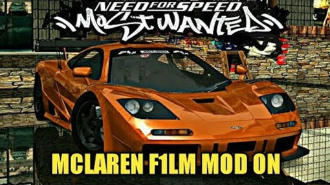 NFS Most Wanted | Mclaren F1LM  Mod On | Tutorial | Gameplay