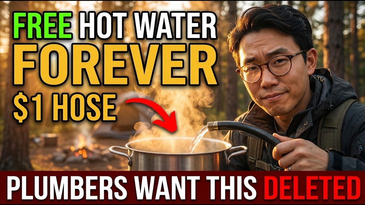 FREE Hot Water FOREVER With a $1 Hose — Why Plumbers Want This DELETED