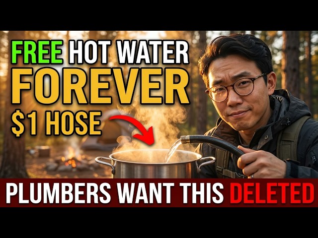 FREE Hot Water FOREVER With a $1 Hose — Why Plumbers Want This DELETED