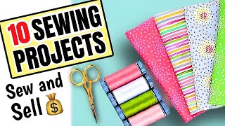 10 SEWING PROJECTS for Make AND SELL In 10 Minutes by Showofcrafts 9,952 views 1 month ago 18 minutes