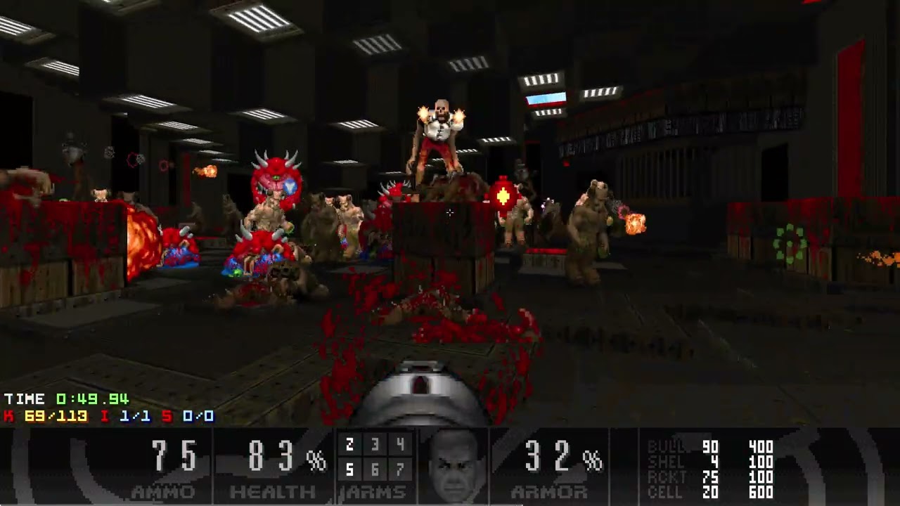 Doom 2: GOODWAD MAP19 in 