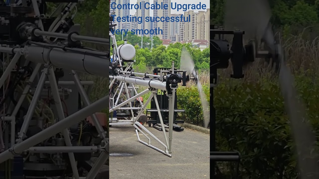 Control cable upgrade for smoother control.  Two seater helicopter project part14