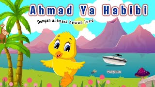 Ahmad ya Habibi - Lirik Cover Sholawat anak Aishwa Nahla lagu populer animasi kartun lucu Mufti Kids