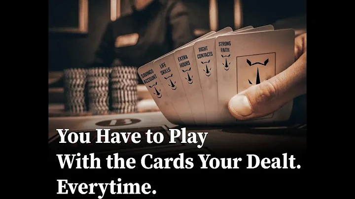 You Have to Play With the Cards Your Dealt - DayDayNews