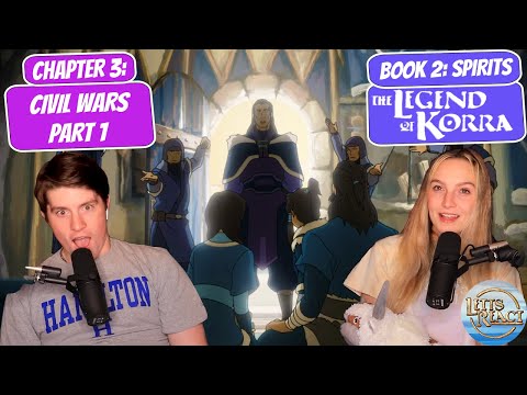 CIVIL WAR IN THE WATER TRIBE?! | Legend of Korra Reaction | Book 2, Chapter 3, "Civil Wars, Part 1"