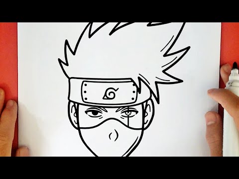 COMO DESENHAR o #KAKASHI 