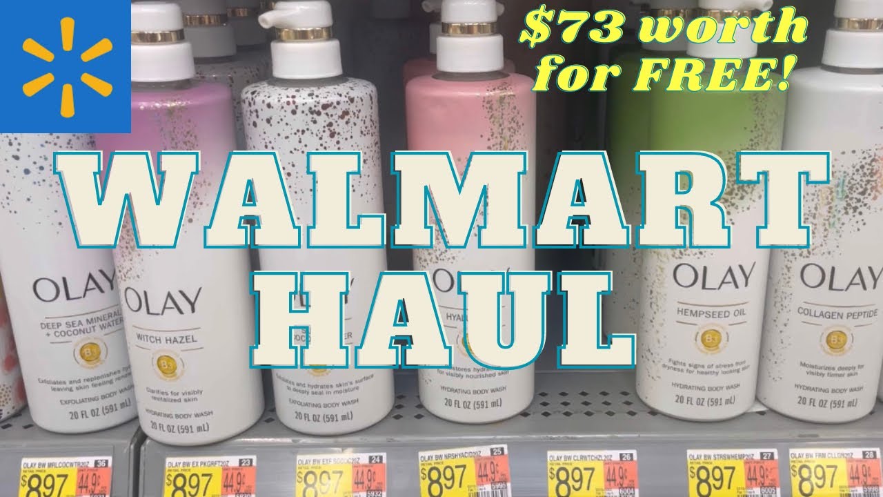 Walmart Haul Digital Deals Super cheap body wash Money Maker Deals YouTube
