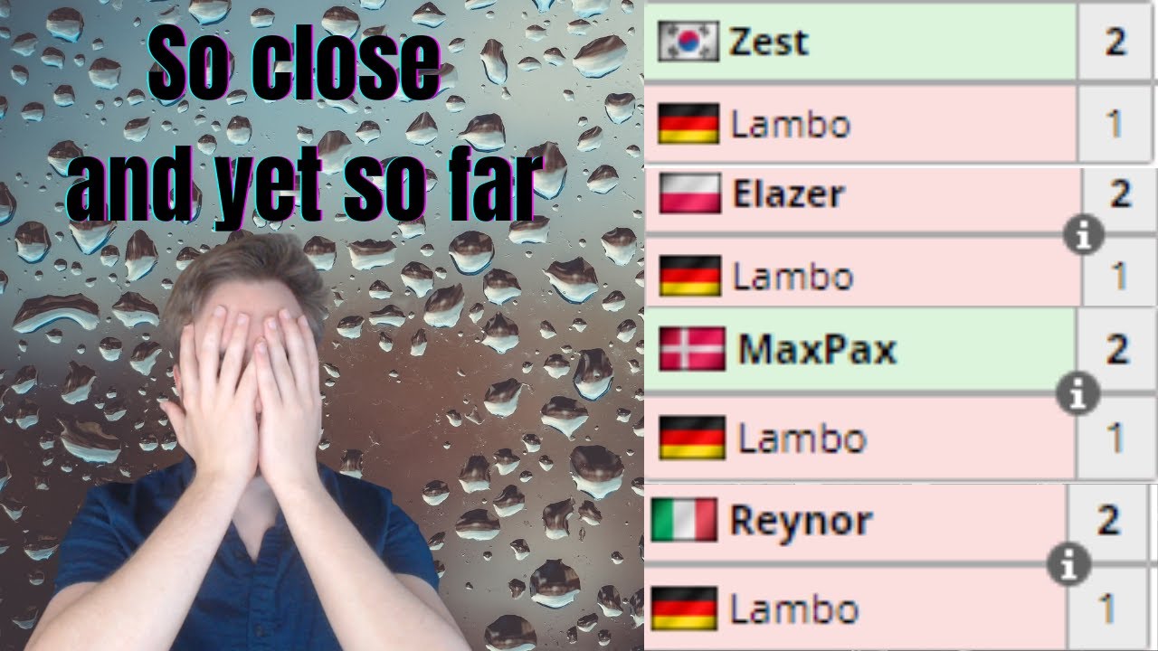 Lambo] How i accidentally became the KONG of Qualifiers within the last 2  Weeks : r/starcraft