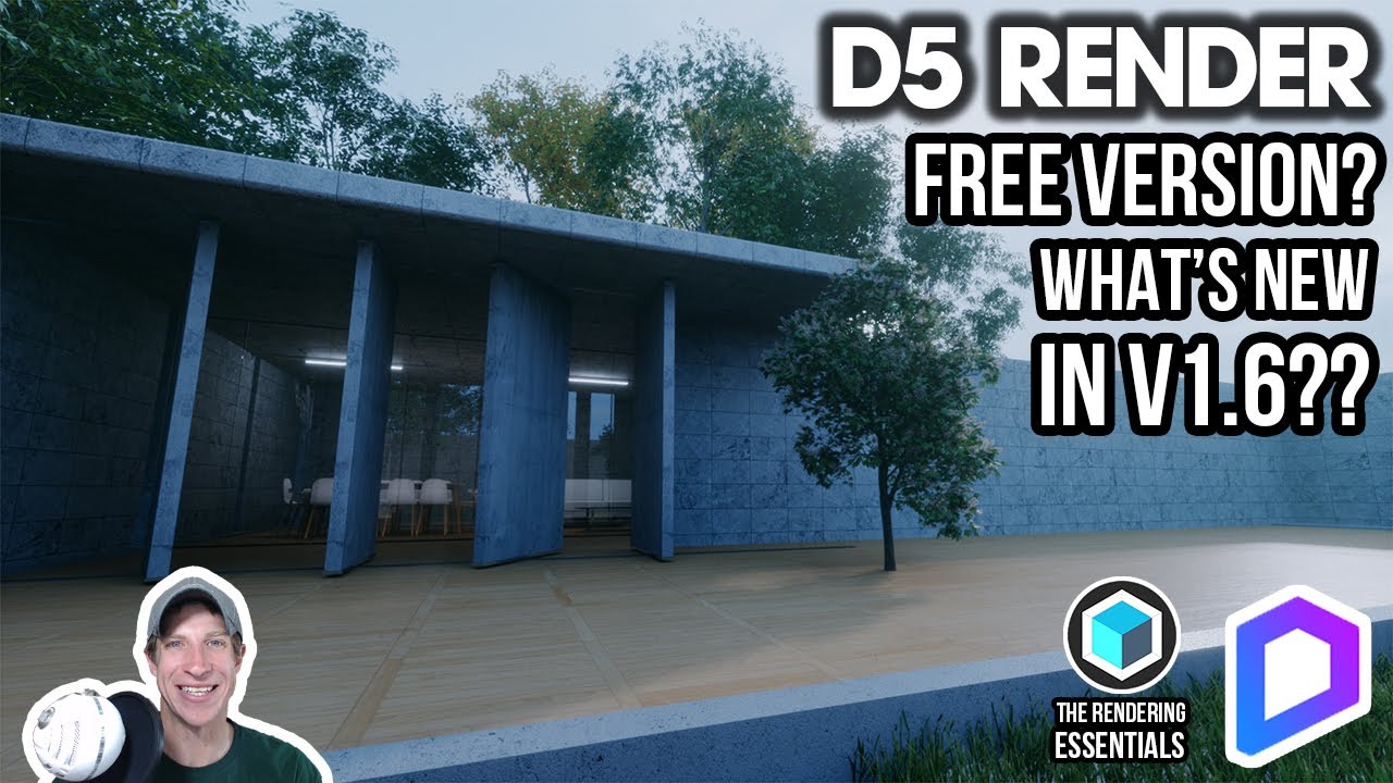 D5 Render FREE Version? What's New in Version 1.6!