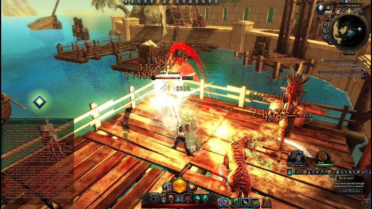 Neverwinter Mod 13 - Chultan Tigar Pet Primal Weapons and Tips Unforgiven GWF (1080p)