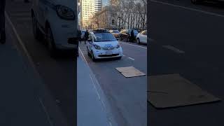 NYPD 10th PCT SmartCar Seen Parked On 42nd Street In Midtown, Manhattan, New York City