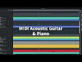 K-Pop Ballad Acoustic Guitar MIDI | 감성 코드 & 아르페지오 패턴 (Short)