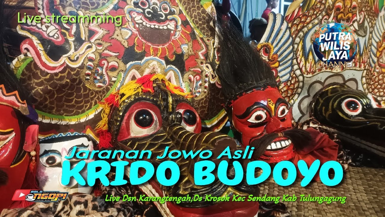 🔴 live  Malam ini Jaranan Jawi asli KRIDO BUDOYO🐴 di Dsn Karangtengah,Krosok,Sendang,Tulungagung .