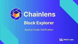 Chainlens Block Explorer Source Code Verification Profile