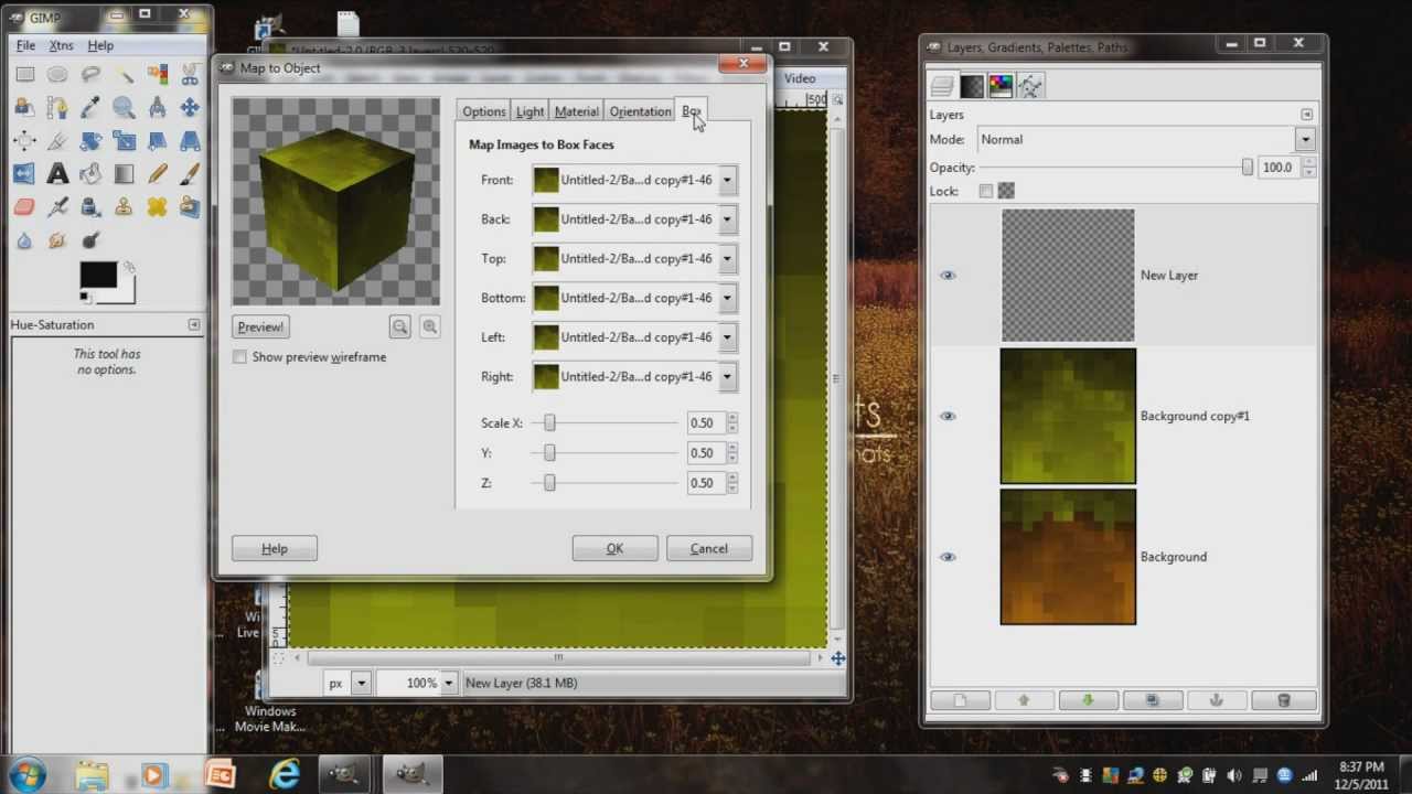 3D Minecraft Cube Tutorial - YouTube