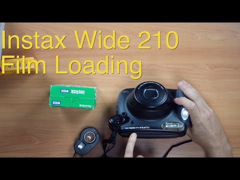 Fujifilm Instax Wide 210 || Film Loading
