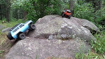 Element Enduro, Axial 1.9 Wraith and Redcat Gen 8 Scout II San Isabel National Forest.