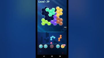 BLOCK HEXA PUZZLE LEVEL 39 ANSWERS REGULATION B LEVEL PACK