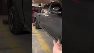 Removing 2021 Ram 2500 side step rock rails