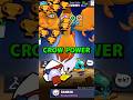 Crow Power 😱🤩 Brawl Stars #brawlstars #brawlstarsshorts #shorts