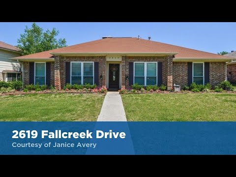 2619 Fallcreek Drive, Carrollton, TX home video tour