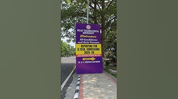DTU || JAC Counselling || Venue || #dtu #engineering #delhi #iitjee